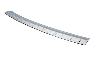 Накладка на задній бампер Carmos (SW, нерж) для Skoda Octavia IV A8 2020- рр