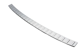 Накладка на задній бампер Carmos (нерж) для Volkswagen Touareg 2018- рр