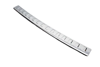 Накладка на задній бампер Carmos (нерж) для Mercedes B-class W246 2011-2018рр