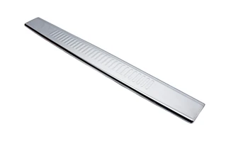 Накладка на задній бампер (Carmos V1, сталь) для Mercedes Vito W638 1996-2003 рр