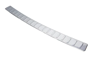 Накладки на задній бампер Carmos (нерж.) для Peugeot Bipper