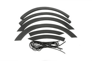 Накладки на арки (6 шт, чорні, ABS) для Nissan NV300/Primastar 2016-рр