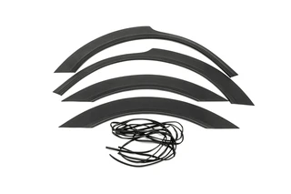 Накладки на арки (4шт, чорні, ABS) для Opel Movano 2010-2021 рр