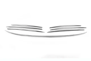 Накладки на кант решітки радіатора (2000-2002, 7 частин, нерж) для Mercedes Sprinter W901/902/903/904/905 рр