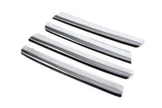 Накладки на решітку (4 шт, нерж) 2003-2008 для Volkswagen Touareg рр