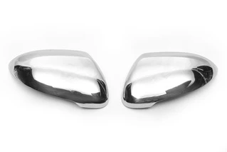 Накладки на дзеркала EU (2 шт., нерж) Carmos - турецька сталь для Volkswagen Passat B8 2015-2023 рр