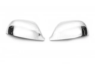 Накладки на дзеркала (2 шт, нержавіюча сталь) OmsaLine - Італійська нержавійка для Volkswagen T5 2010-2015 рр