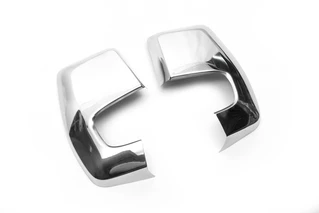 Накладки на дзеркала (2 шт., нерж) для Ford Custom 2013-2022 рр