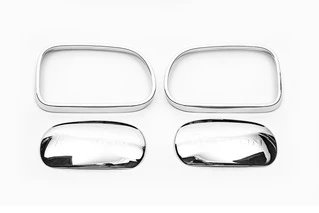 Обведення дзеркал і верхівка (пластик) для SsangYong Action 2005-2018 рр