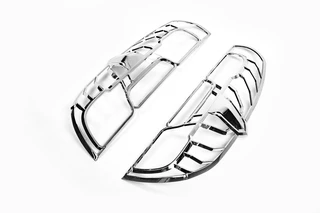 Окантовка на стопи (2015-2025, 2 шт, пласт) для Opel Combo рр