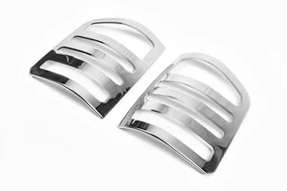 Накладки на стопи (2 шт., нерж) 1 двері, Carmos - Турецька сталь для Volkswagen T5 2010-2015 рр