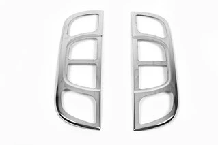 Накладка на стопи (2 шт, нерж.) для Peugeot Bipper