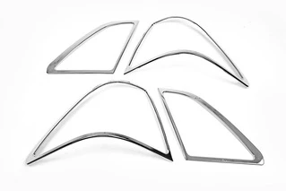 Накладки на стопи (2 шт., пласт) для Lexus LS 2001-2006 рр