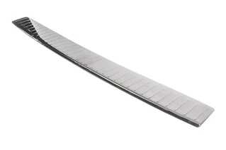 Накладка на задній бампер OmsaLine Чорний Хром (нерж) для Mercedes Vito / V-class W447 2014- рр