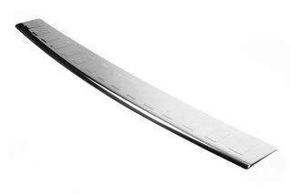 Накладка на бампер задній (Omsa, нерж) Глянсова полірування для Volkswagen T4 Caravelle/Multivan