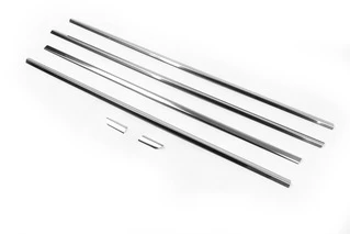 Молдинги стекол (нерж) HB, Carmos - Турецька сталь для Chevrolet Cruze 2009-2015 рр