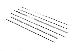 Окантовка стекол (6 шт, нерж) для Range Rover III L322 2002-2012 рр