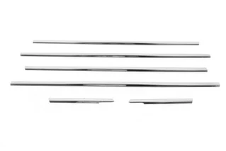 Молдинги стекол (нерж) HB, Carmos - Турецька сталь для Chevrolet Cruze 2009-2015 рр