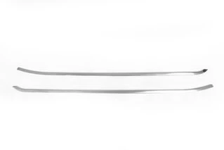 Окантовка стекол (нерж.) 2 шт, Carmos - Турецька сталь для Opel Combo 2012-2018 рр