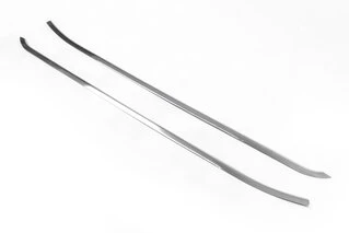 Окантовка стекол (нерж.) 2 шт, Carmos - Турецька сталь для Opel Combo 2012-2018 рр