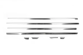 Окантовка вікон (8 шт, нерж) для Opel Insignia 2017-2022 рр