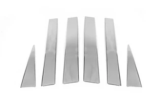 Молдинг дверних стійок (нерж) для Honda HR-V 1998-2006 рр