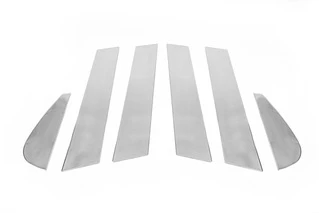 Накладки на стійки (нерж) для Peugeot 508 2010-2018 рр