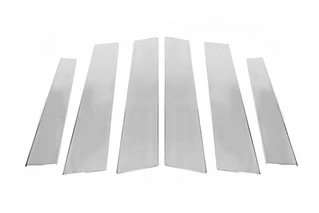 Накладки на стійки (нерж) для Peugeot 3008 2008-2016 рр