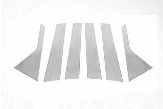 Накладки на дверні стійки (нерж) для Peugeot 3008 2016-2023 рр