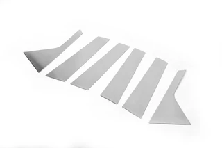 Накладки на дверні стійки (нерж) для Peugeot 3008 2016-2023 рр