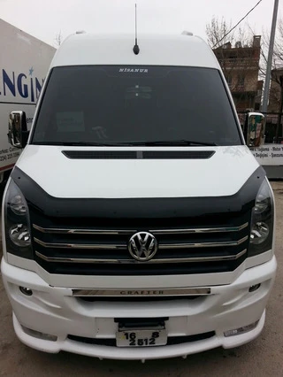 Дефлектор капота 2006-2025, 2011-2025 (EuroCap) для Volkswagen Crafter 2006-2016 рр