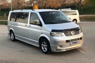 Дефлектор капоту (EuroCap) для Volkswagen T5 Multivan 2003-2010 рр