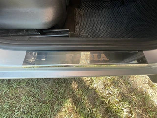 Накладки на пороги Carmos (4 шт., нерж.) для Skoda Fabia 2000-2007 рр