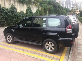 Рейлінги Skyport Black (2 шт) для Toyota Land Cruiser Prado 120