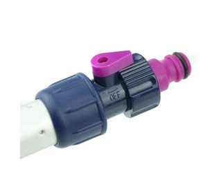 Швабра телескопічна із підключенням води 105-171 см SAPFIRE CityUp