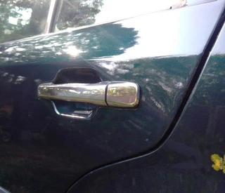 Накладки на ручки (4 шт, нерж) для Mercedes E-сlass W124 1984-1997 рр