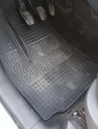 Гумові килимки (2 шт, Polytep) для Fiat Doblo I 2001-2005 рр