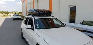 Перемички на рейлінги з ключем Wingbar V2 (2 шт) Чорний для BMW 5 серія F-10/11/07 2010-2016 рр