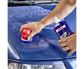 Sonax NanoPro Поліроль з воском кольоровий синій 250 мл