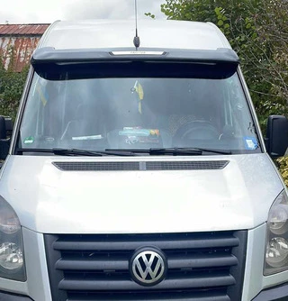 Дефлектор лобового скла V1 (під фарбування, на клей) для Volkswagen Crafter 2006-2016 рр
