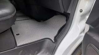 Килимки (2 шт, EVA, сірі) для Opel Vivaro 2015-2019 рр