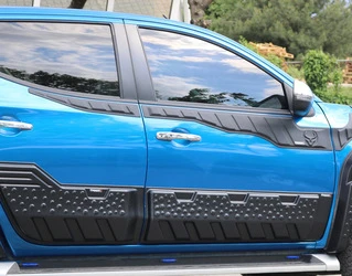 Молдинг двері EuroCap (6 шт, ABS) для Fiat Fullback 2016- рр