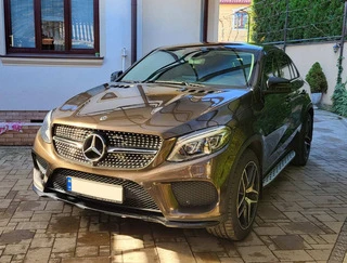 Тюнінг решітка радіатора (Diamond Black) Без камери для Mercedes GLE coupe C292 2015-2019 рр