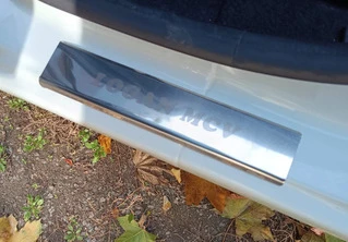 Накладки на пороги Carmos V1 (4 шт, нерж) для Renault Logan MCV 2013-2022 рр