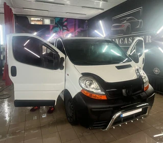 Дефлектор капота довга (EuroCap) для Opel Vivaro 2001-2015 рр