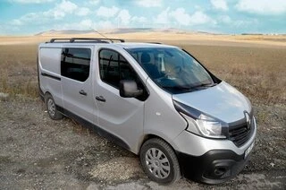 Інтегровані рейлінги (чорні) Коротка база для Fiat Talento 2016- рр