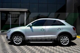 Бокові пороги Allmond (2 шт., алюміній) для Ауди Q3 2011-2019 рр