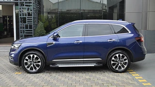 Бокові пороги Allmond (2 шт., алюміній) для Renault Koleos 2016-2024 рр