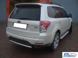 Задня дуга AK002 (нерж) для Subaru Forester 2008-2013 рр