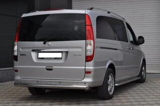 Задня дуга AK002 (нерж.) для Mercedes Vito W639 2004-2014 рр